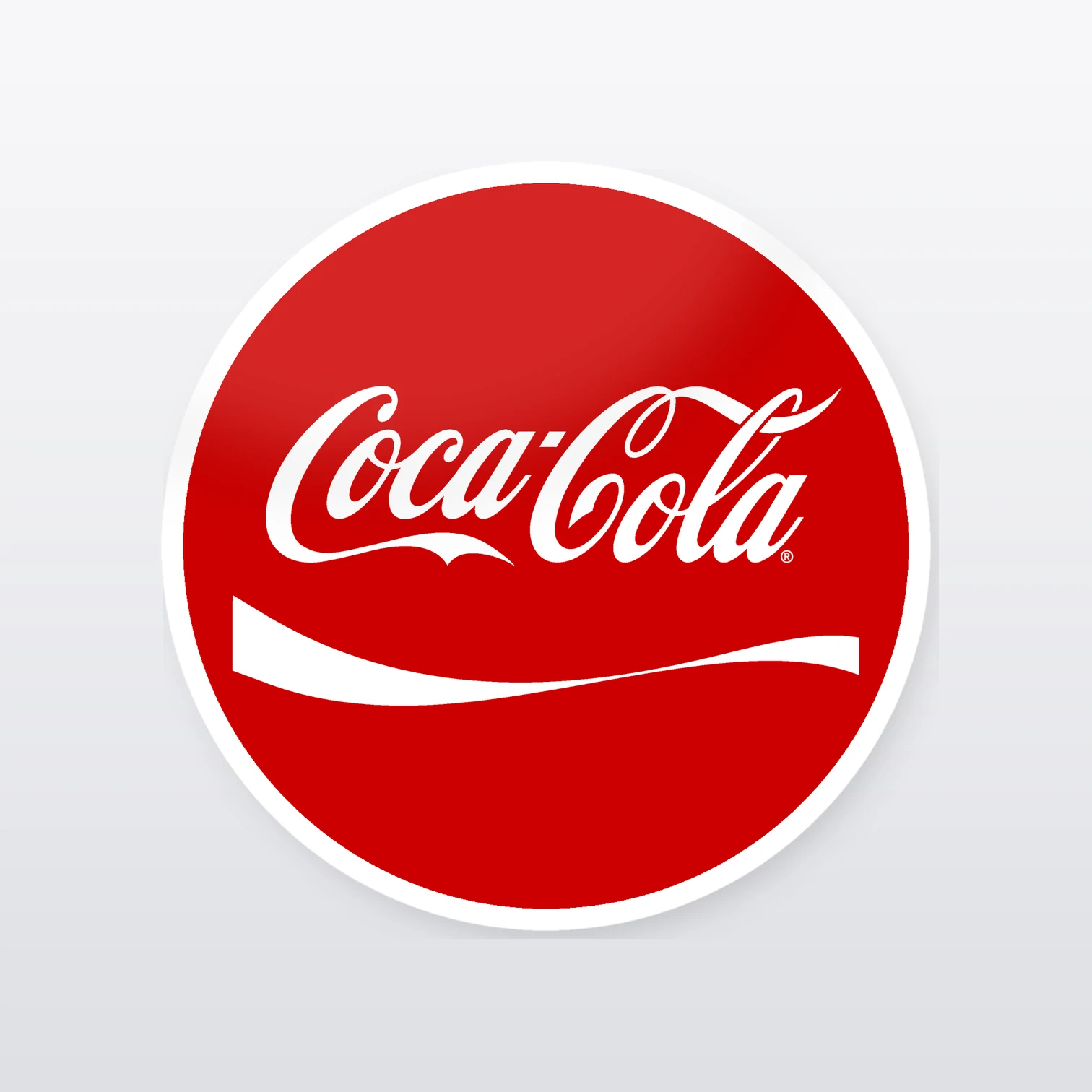 Coca Cola Aufkleber Set II – einzelner Aufkleber in Großaufnahme