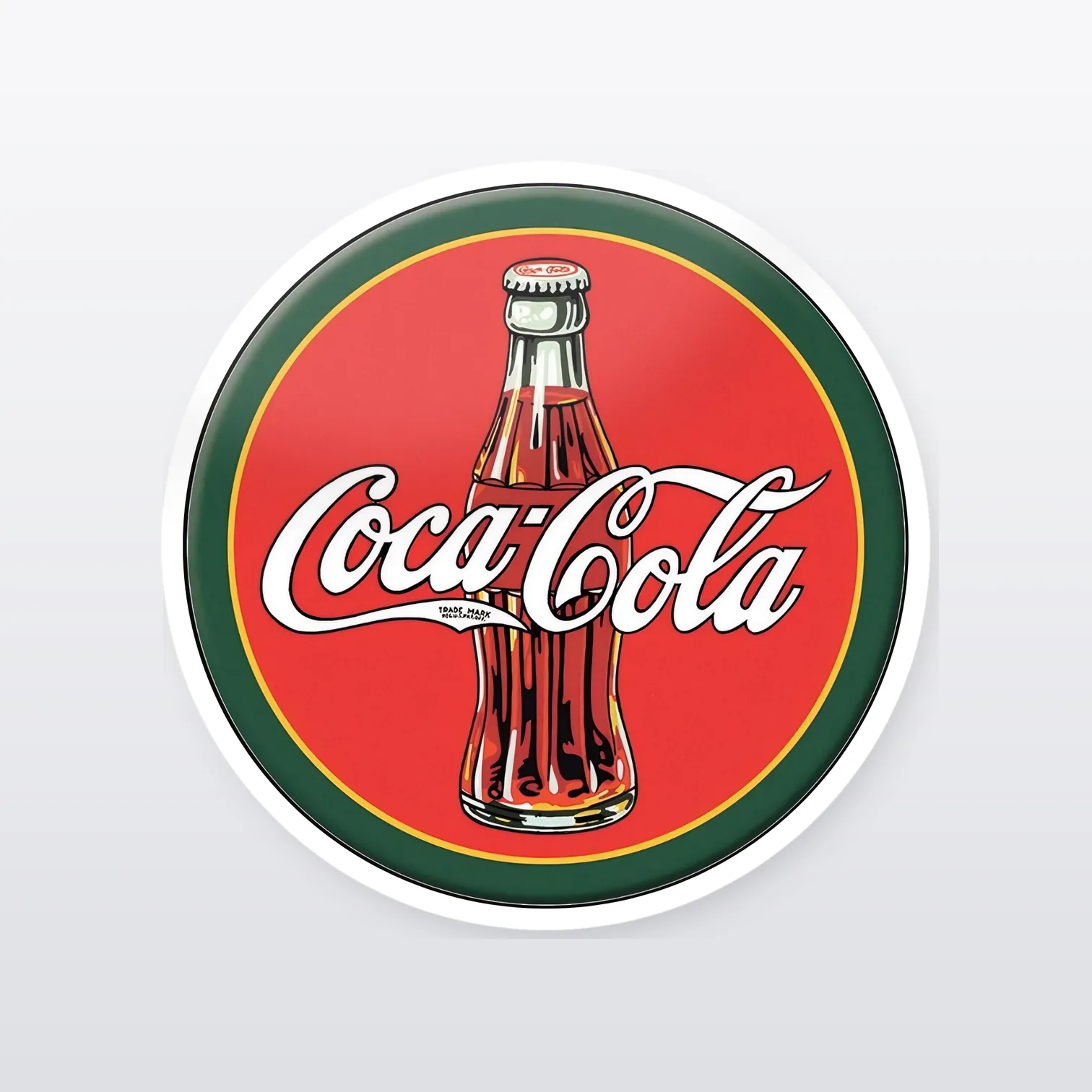 Coca Cola Aufkleber Set III
