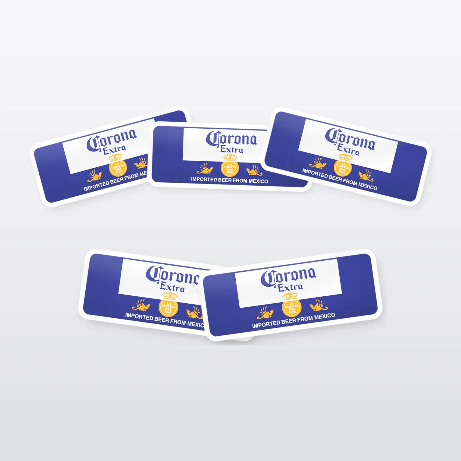 Corona Extra Aufkleber Set II – 5 Sticker