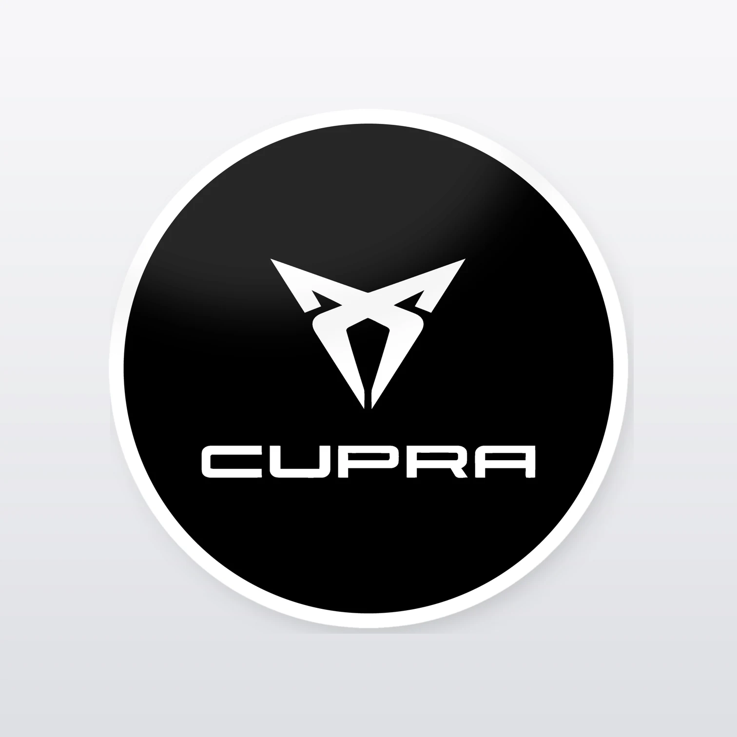 Cupra Aufkleber Set II – einzelner Aufkleber in Großaufnahme