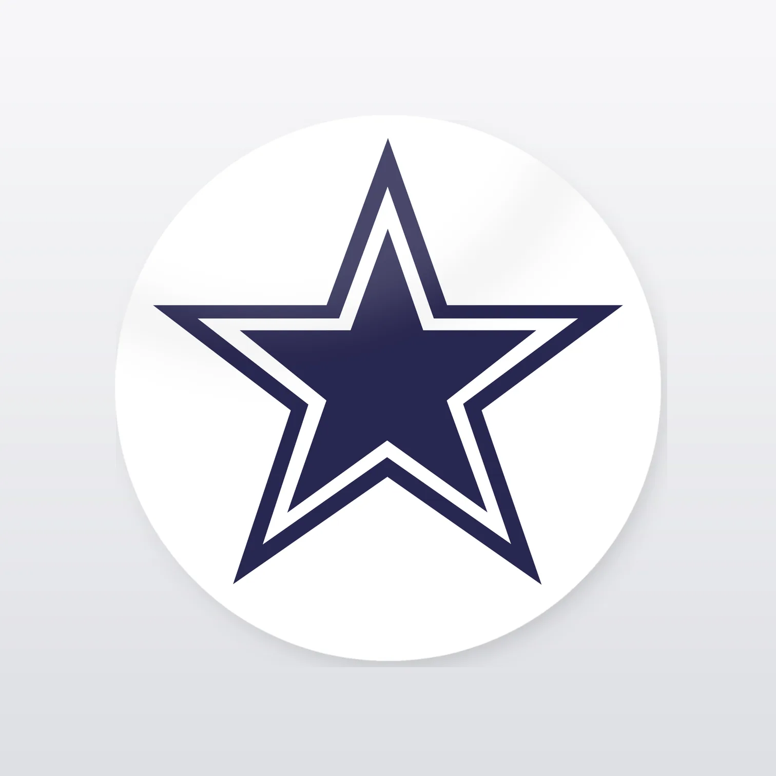 Dallas Cowboys Aufkleber Set II