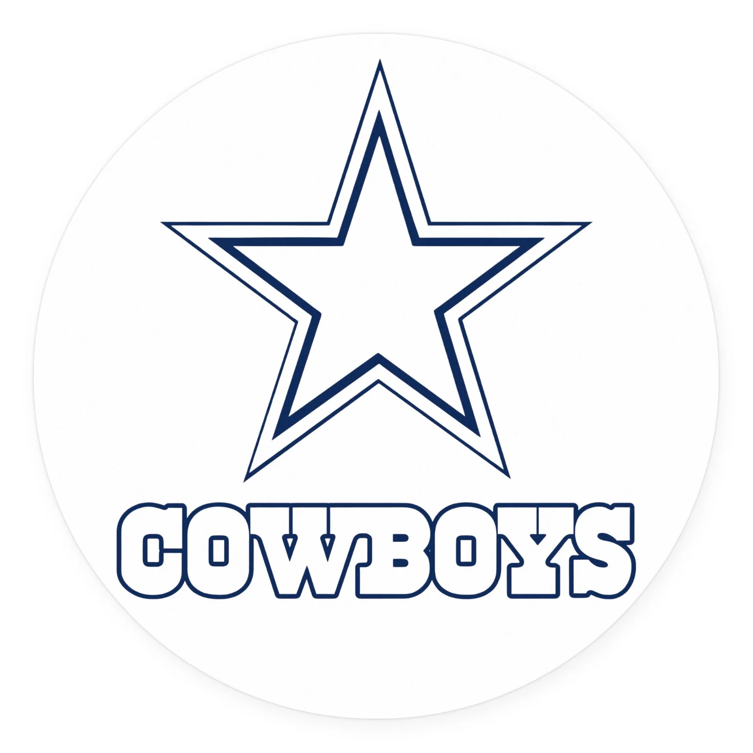 Dallas Cowboys LED-Leuchte I