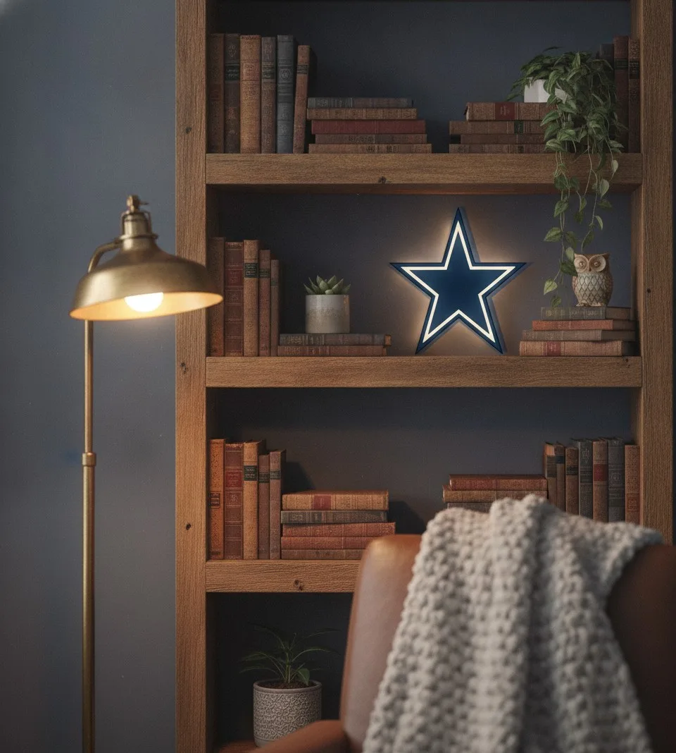 Dallas Cowboys LED-Leuchtschild