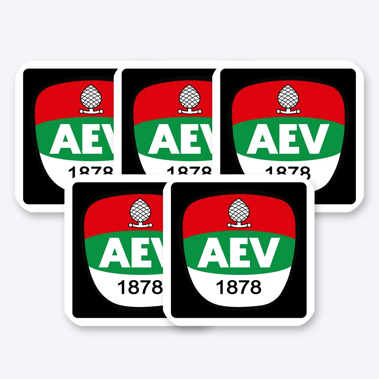 DEL AEV Augsburg Aufkleber Set