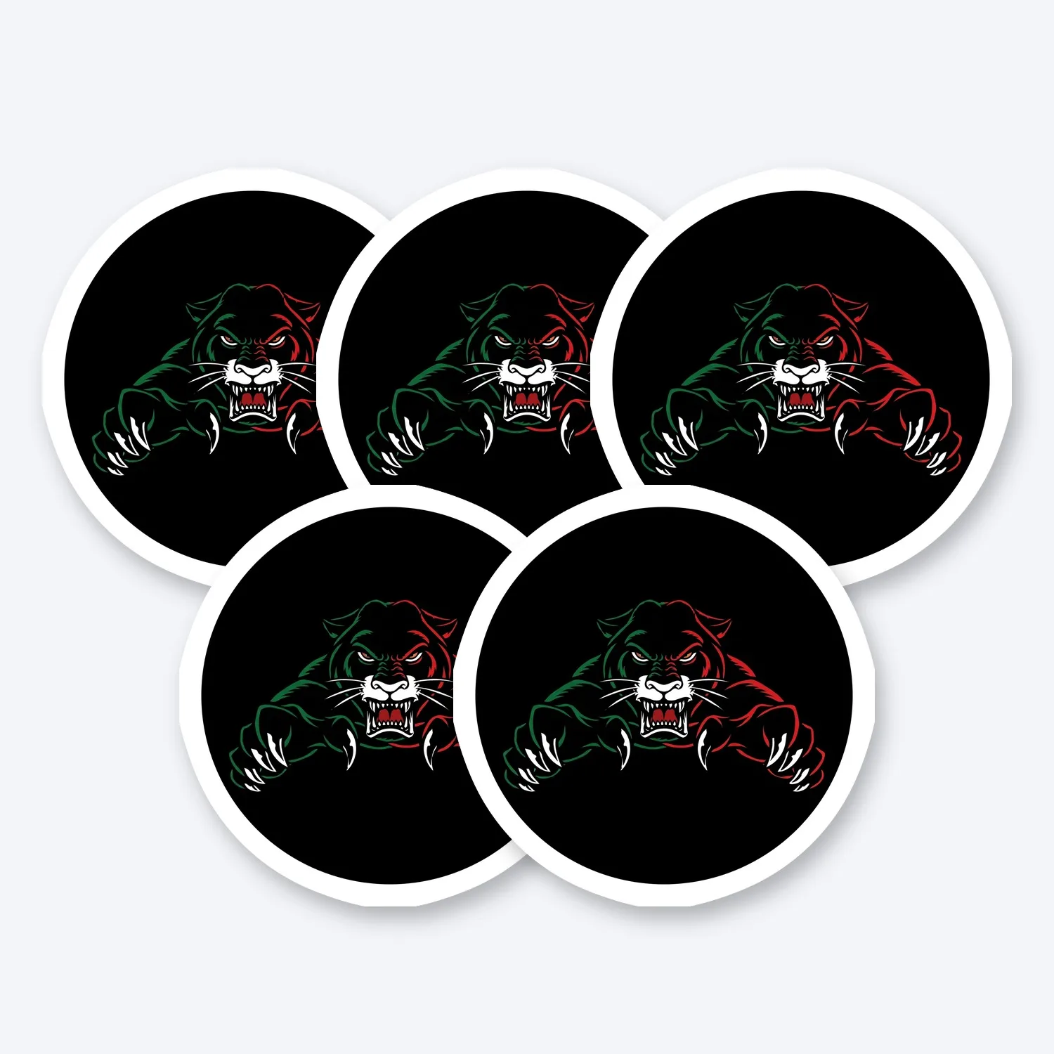 DEL Augsb Aufkleber Set