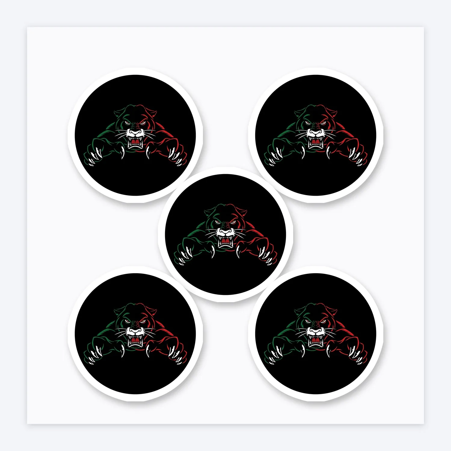 DEL Augsb Aufkleber Set