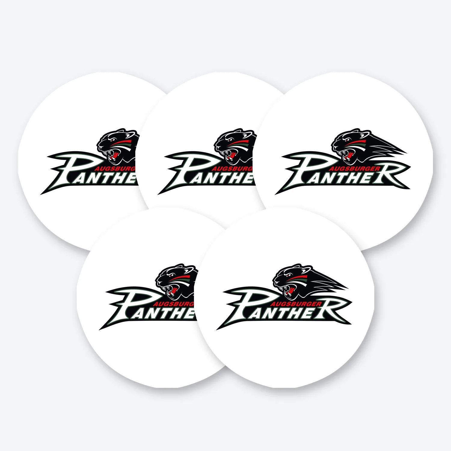DEL Augsburger Panther Aufkleber Set II