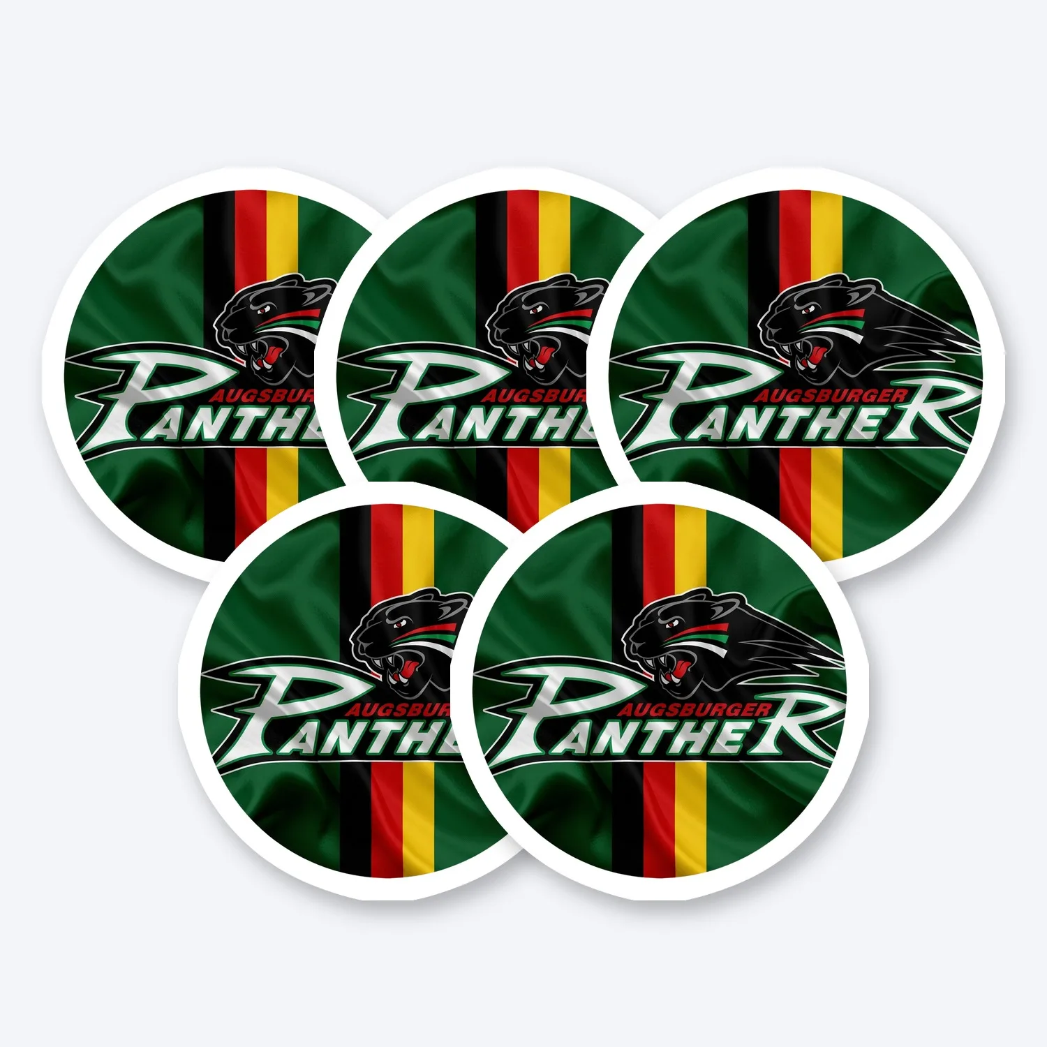 DEL Augsburger Panther Aufkleber Set V