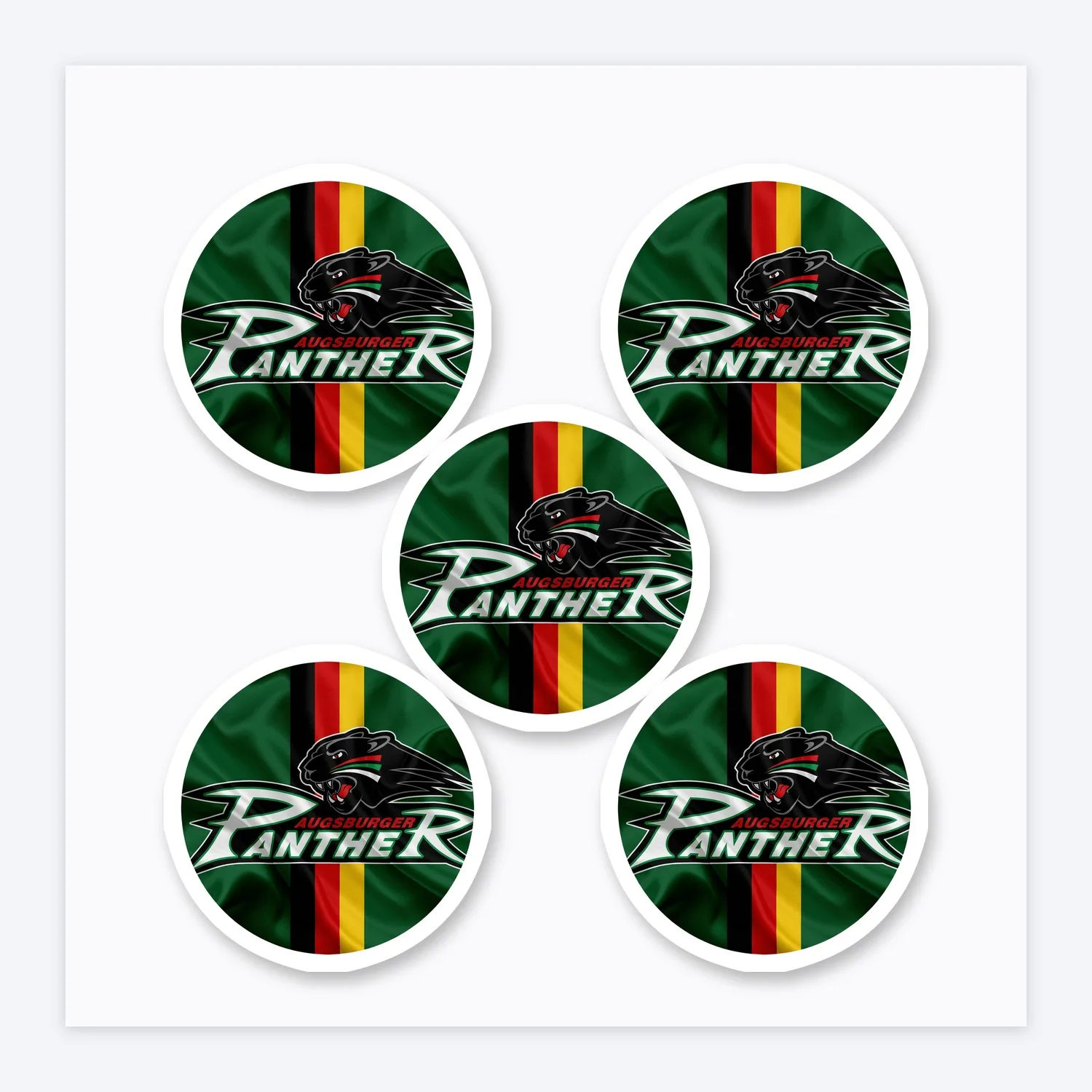 DEL Augsburger Panther Aufkleber Set V