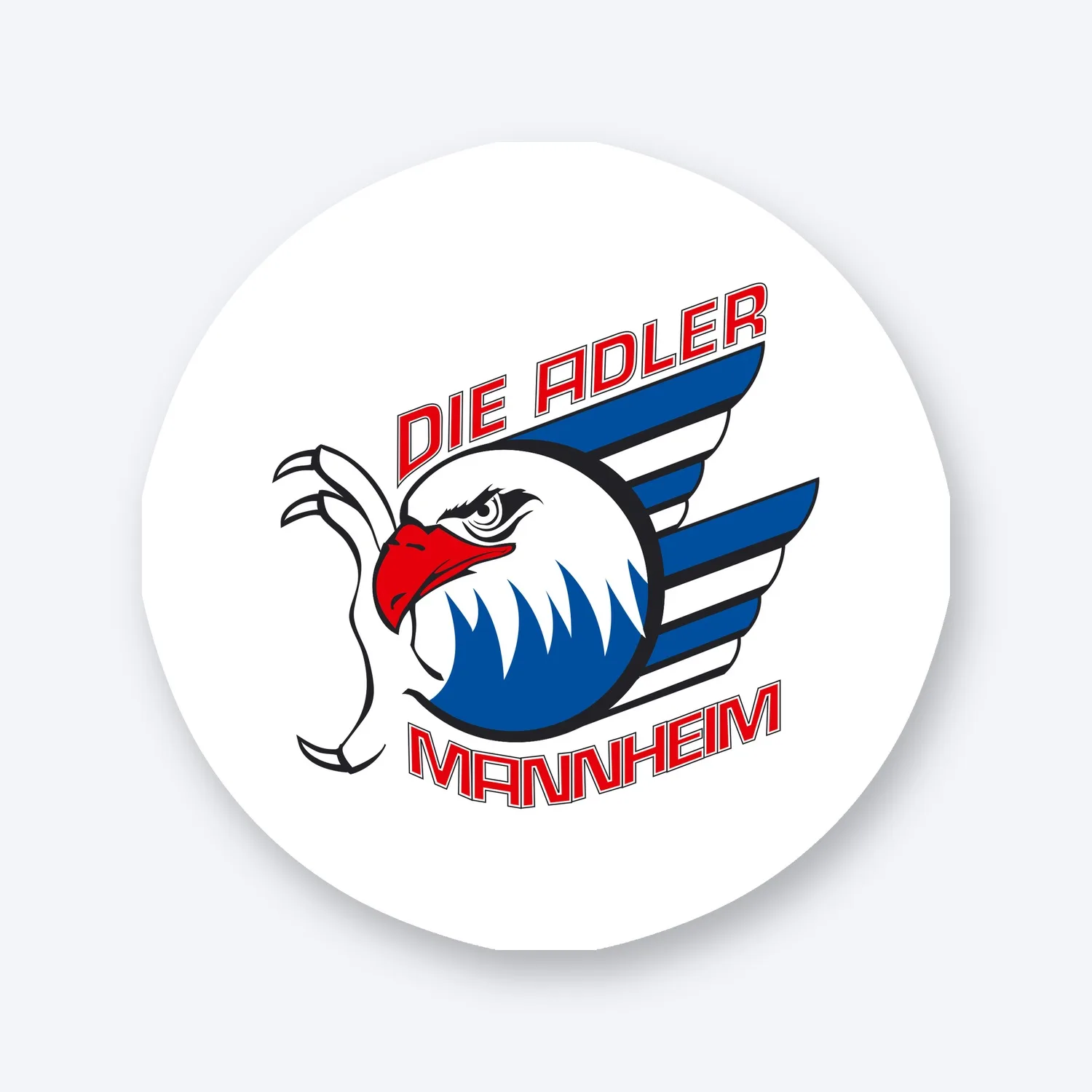 DEL Die Adler Mannheim Aufkleber Set
