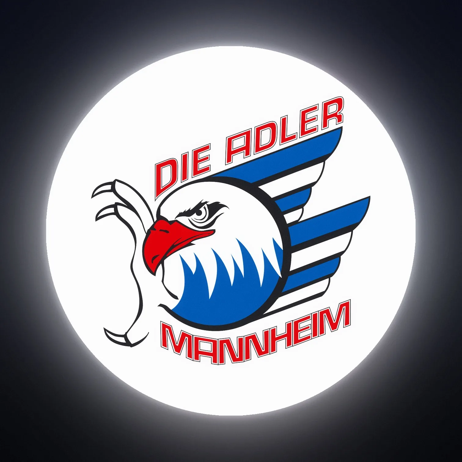 DEL Die Adler Mannheim LED-Leuchte