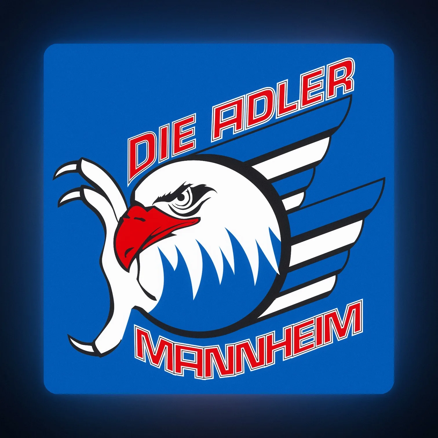 DEL Die Adler Mannheim LED-Leuchte II