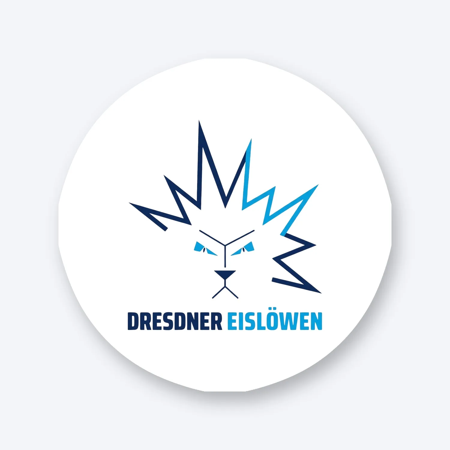 DEL Dresdner Eislöwen Aufkleber Set