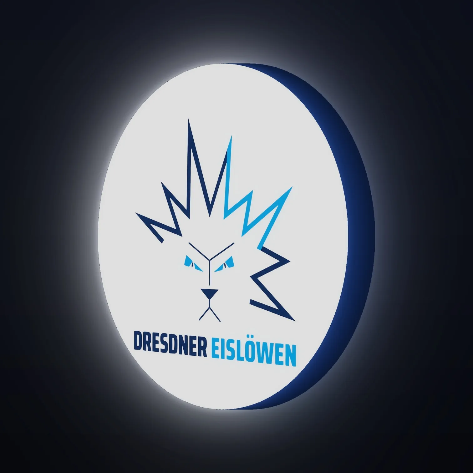 DEL Dresdner Eislöwen LED-Leuchte