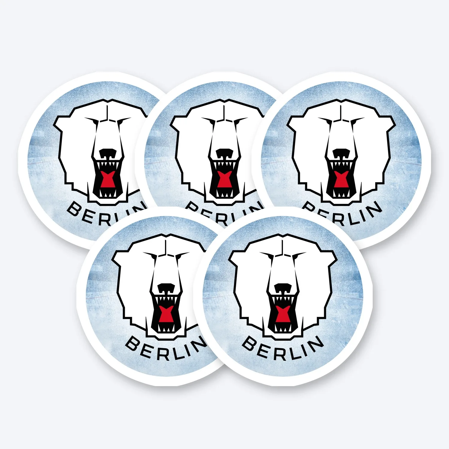 DEL Eisbären Berlin Aufkleber Set