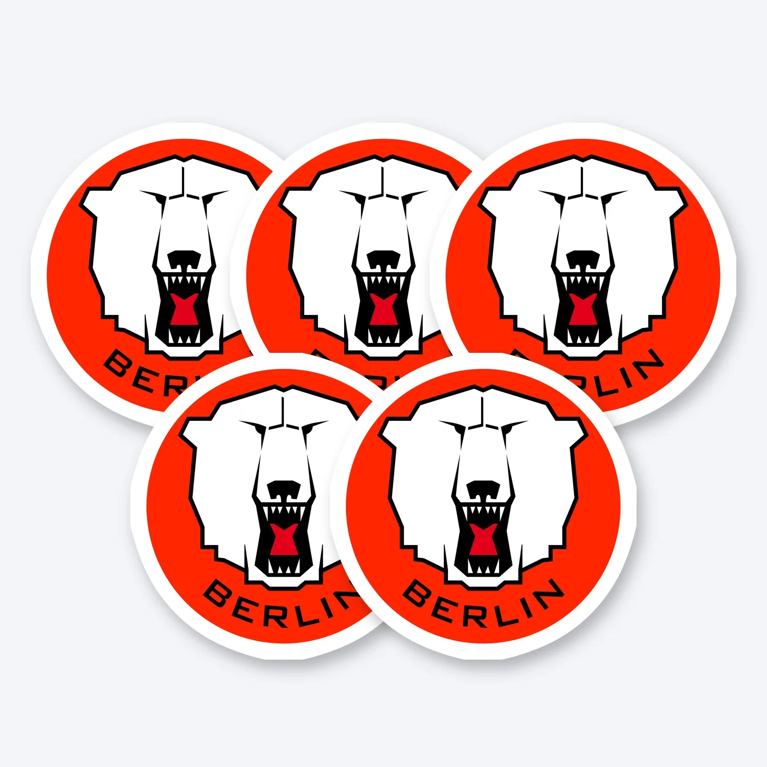 DEL Eisbären Berlin Aufkleber Set II