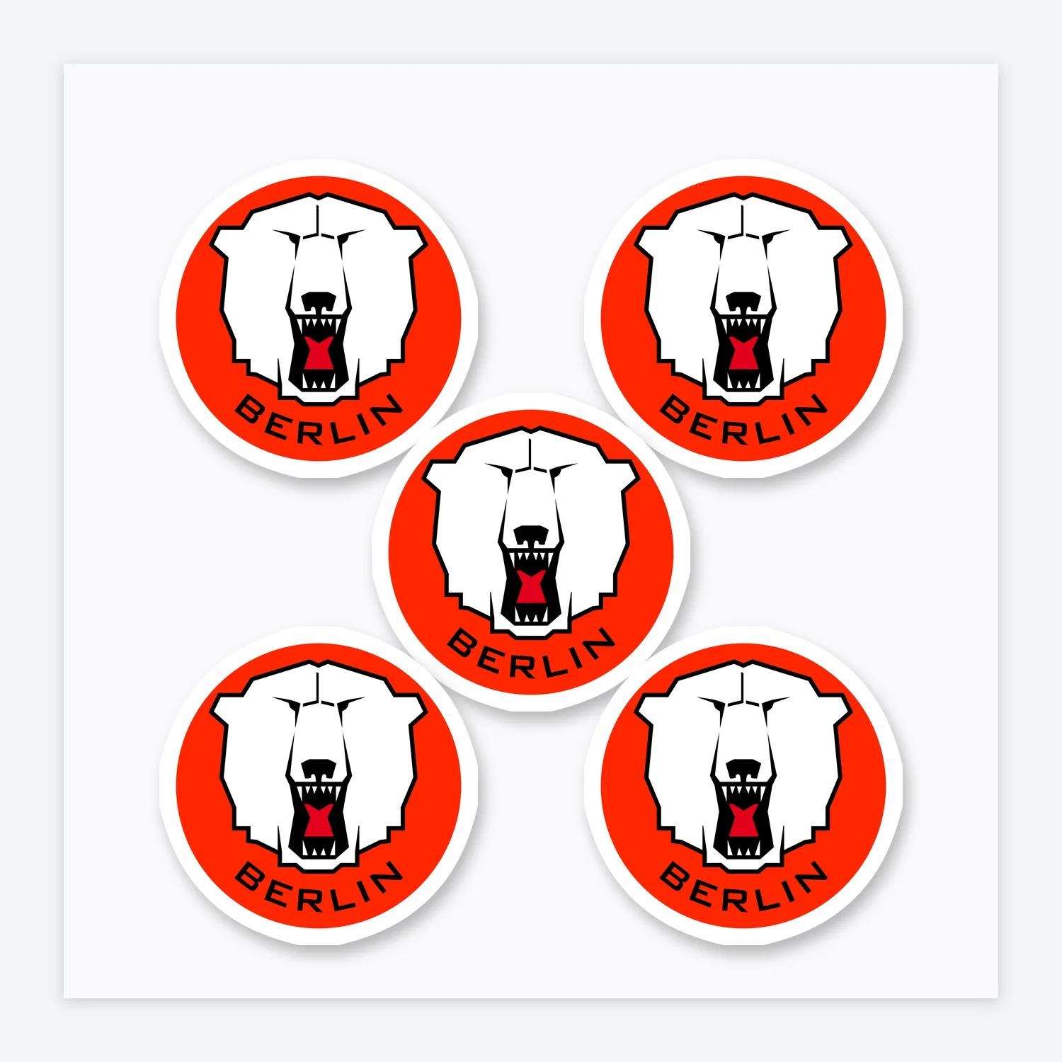 DEL Eisbären Berlin Aufkleber Set II