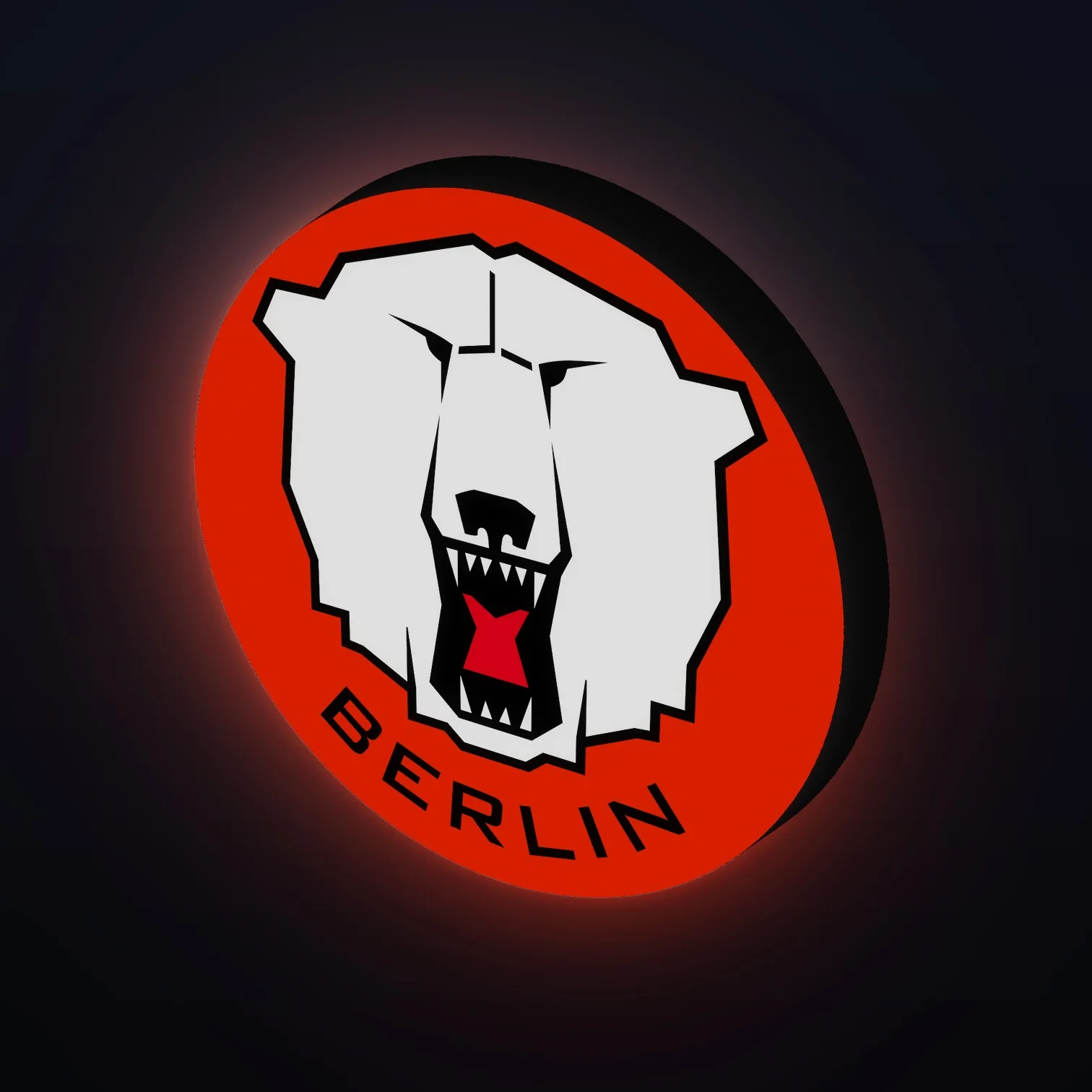 DEL Eisbären Berlin LED-Leuchte II