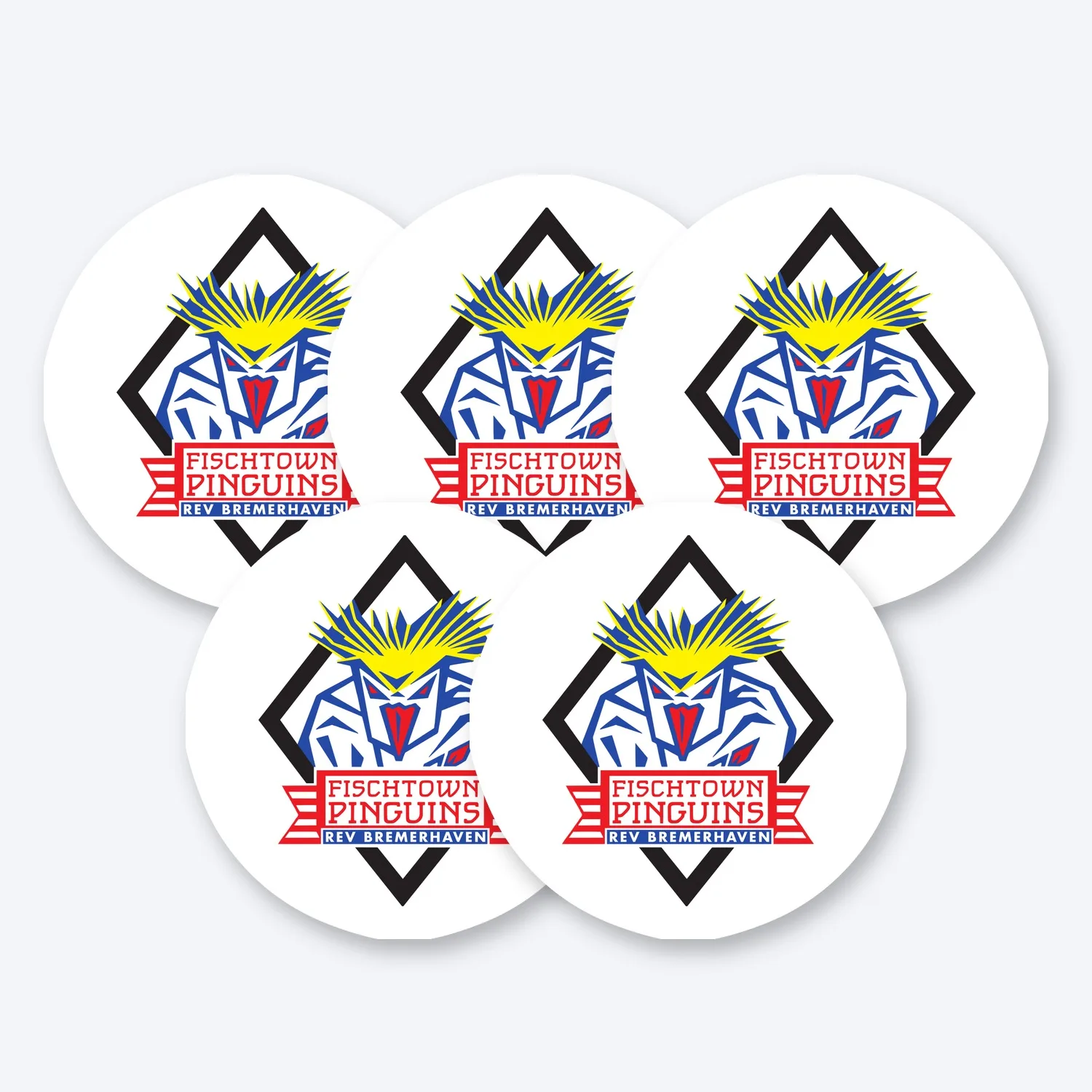 DEL Fischtown Pinguins REV Bremerhaven Aufkleber Set