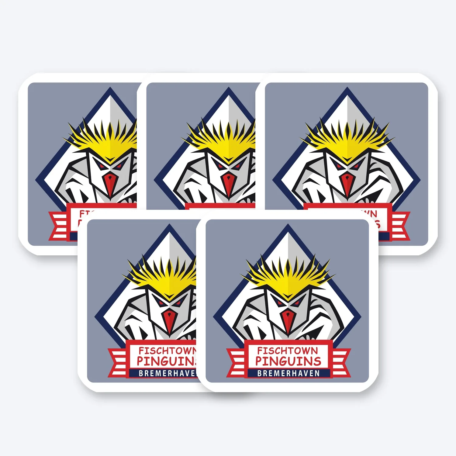 DEL Fischtown Pinguins REV Bremerhaven Aufkleber Set II