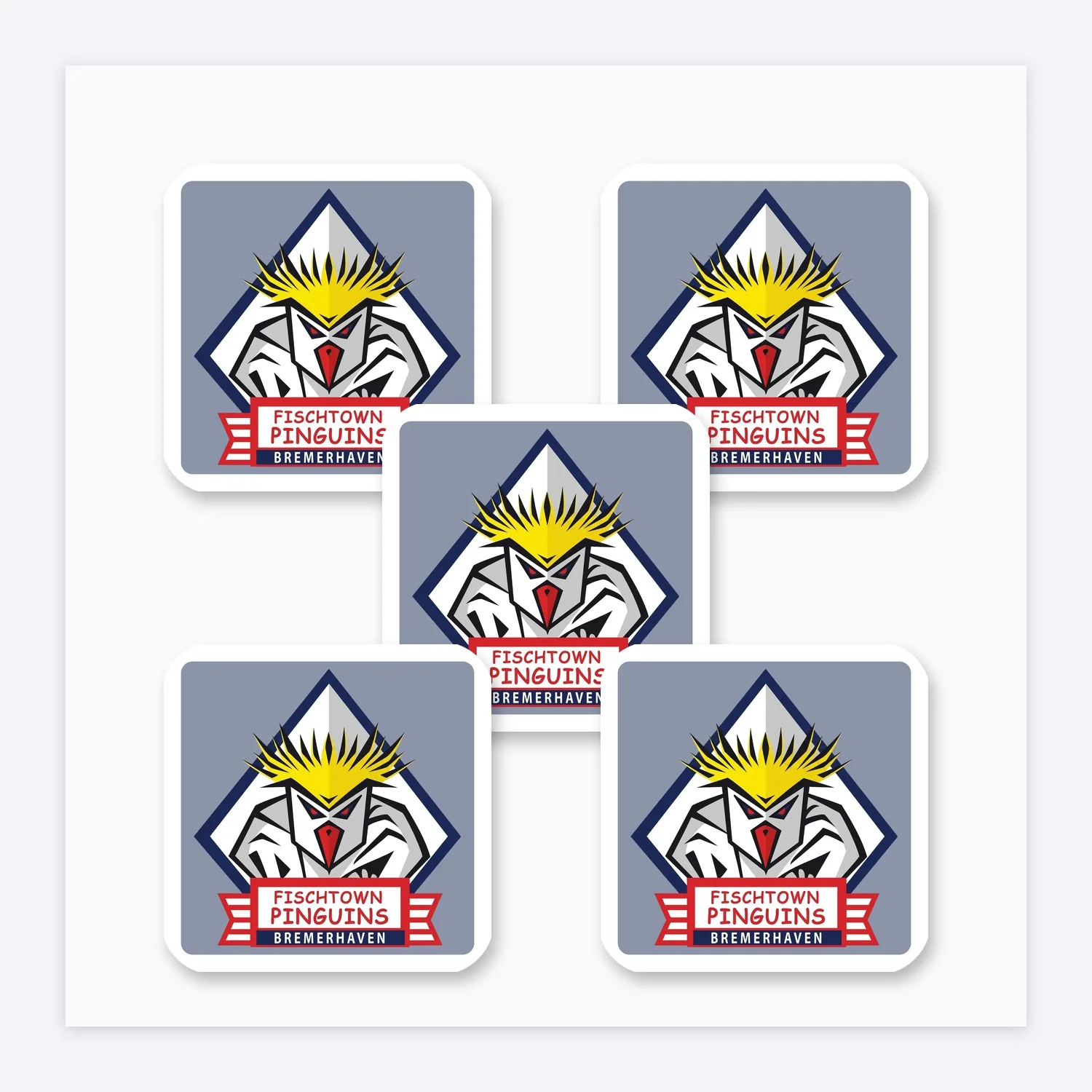 DEL Fischtown Pinguins REV Bremerhaven Aufkleber Set II