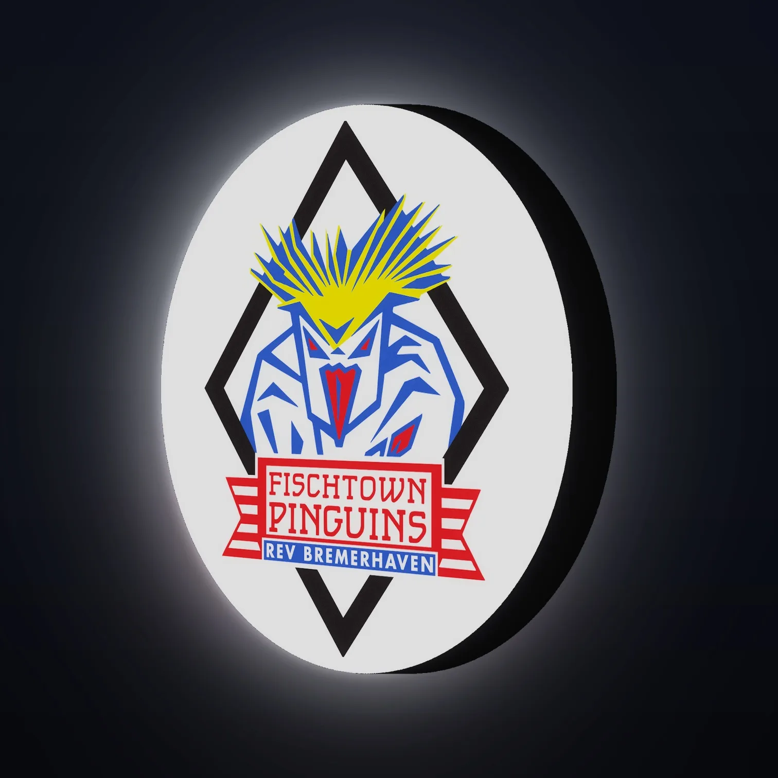 DEL Fischtown Pinguins REV Bremerhaven LED-Leuchte