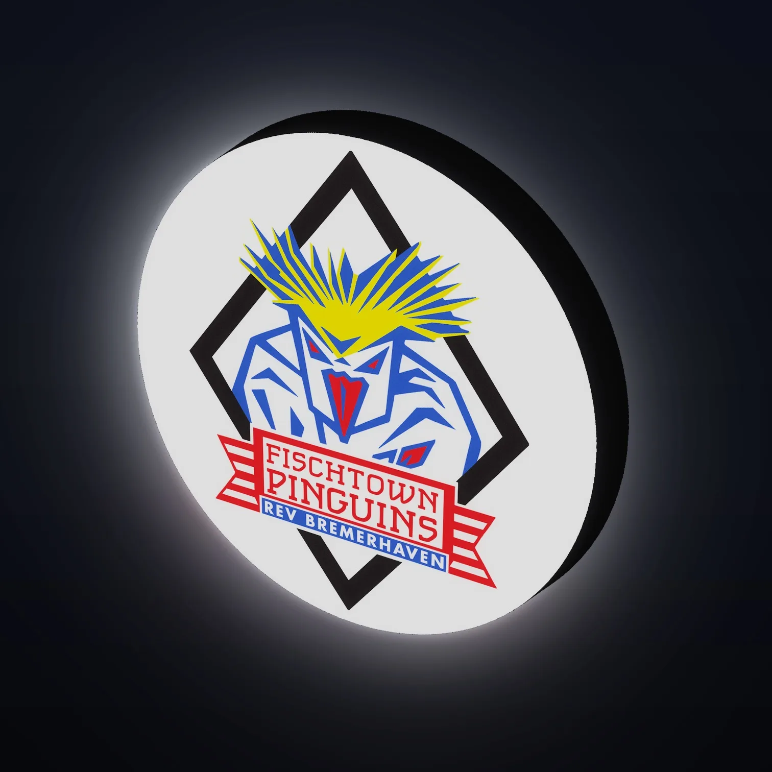 DEL Fischtown Pinguins REV Bremerhaven LED-Leuchte