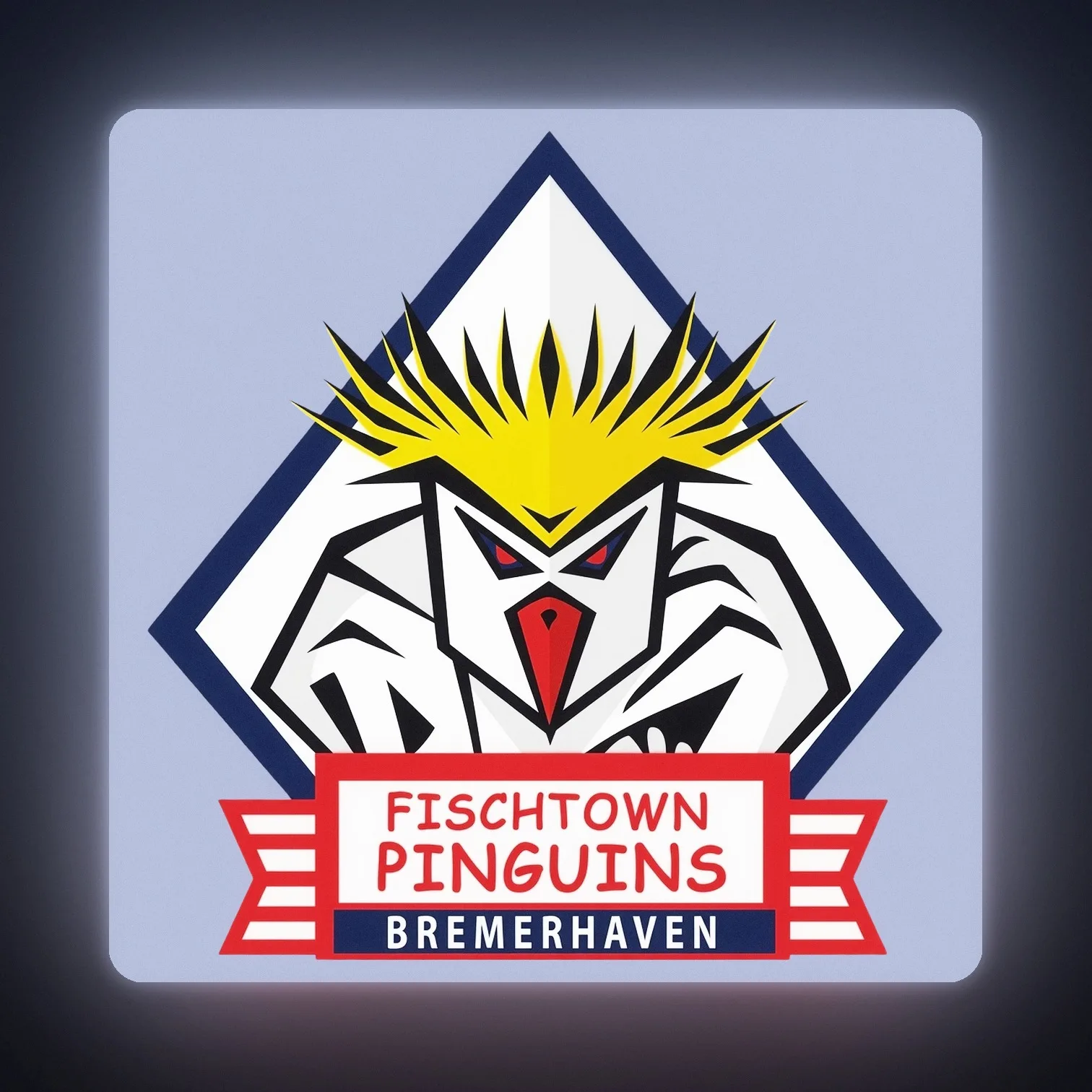 DEL Fischtown Pinguins REV Bremerhaven LED-Leuchte II