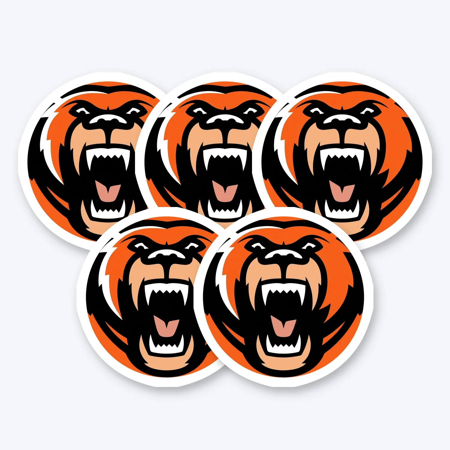 DEL Grizzlys Wolfsburg Aufkleber Set II