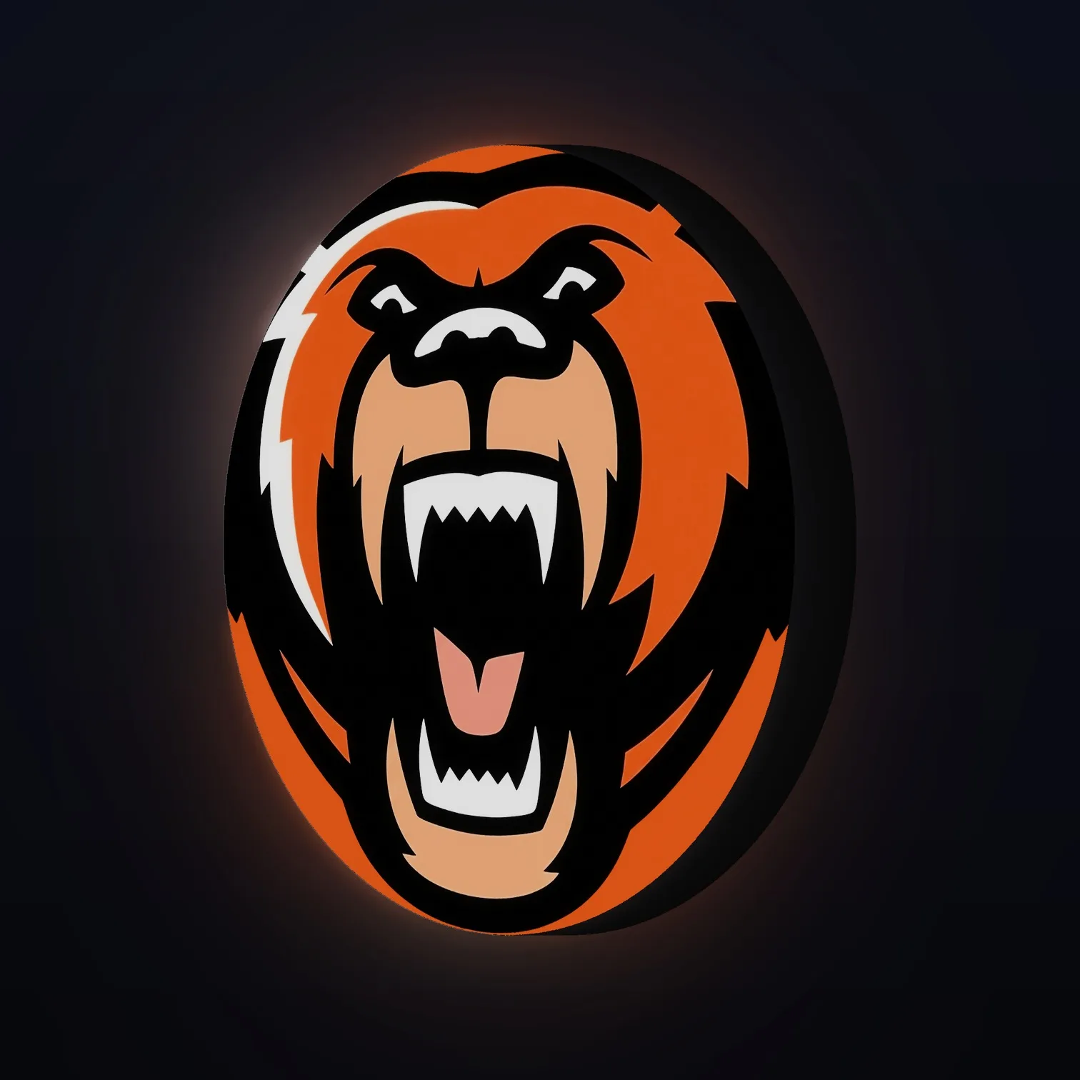 DEL Grizzlys Wolfsburg LED-Leuchte II