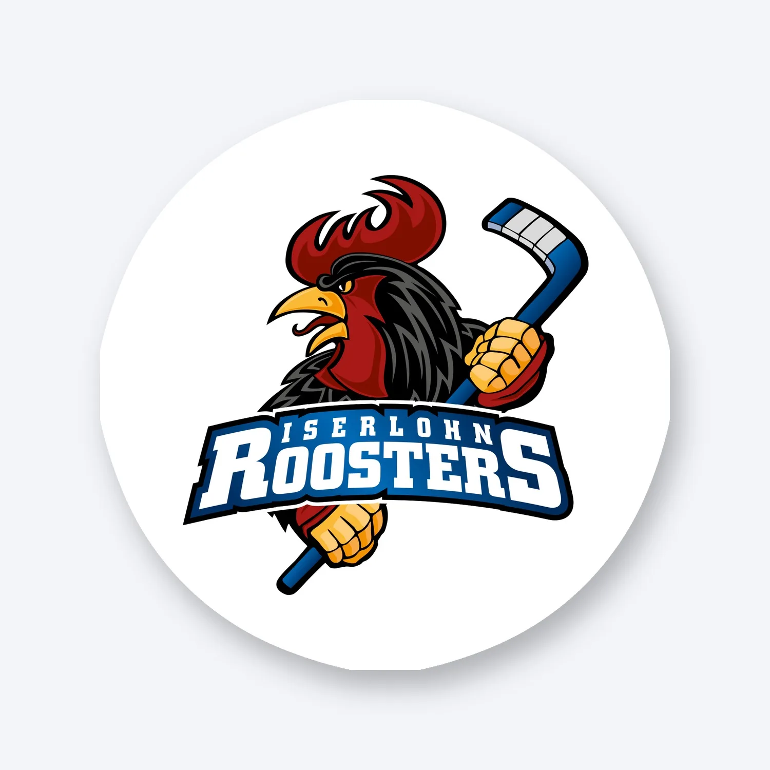 DEL Iserlohn Roosters Aufkleber Set