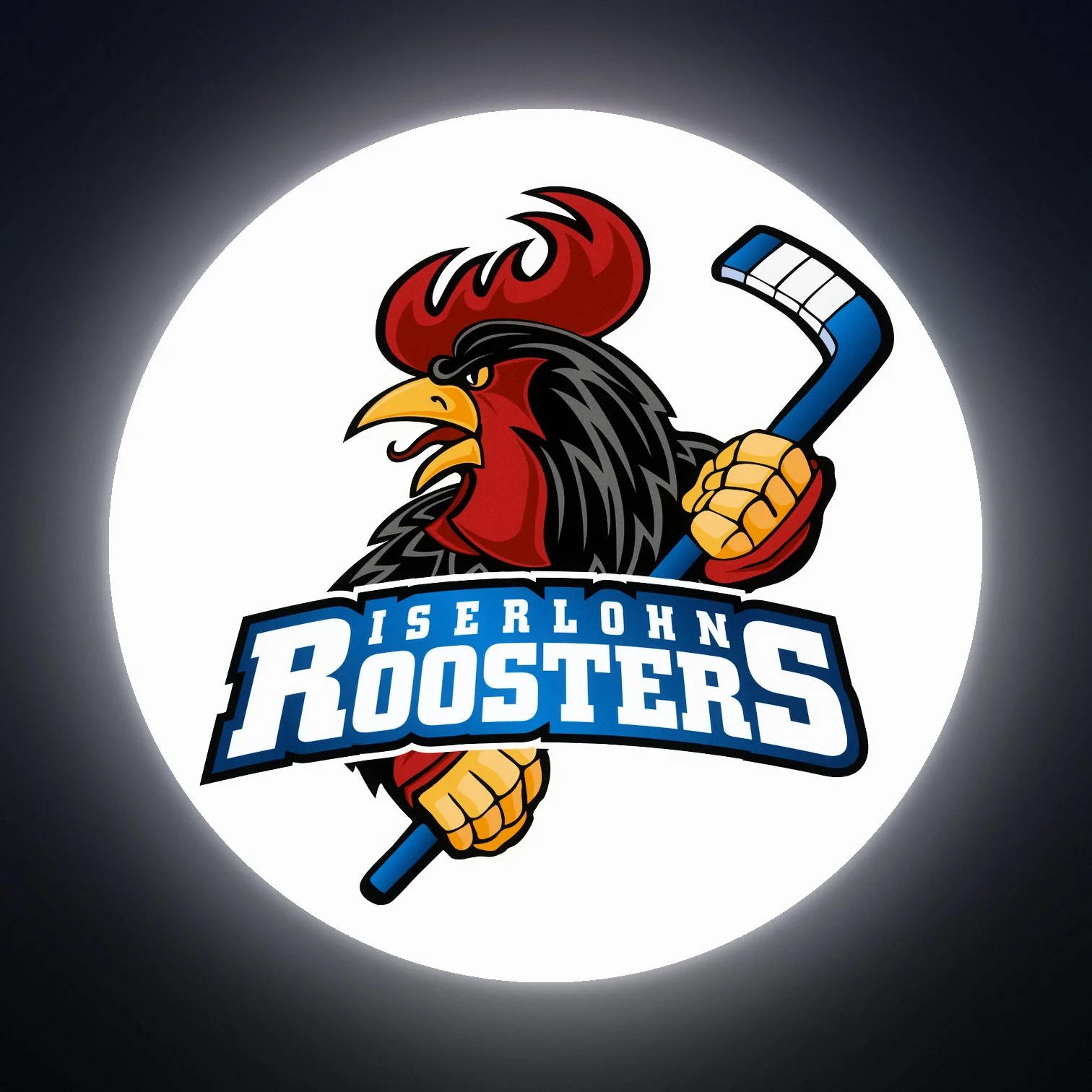 DEL Iserlohn Roosters LED-Leuchte