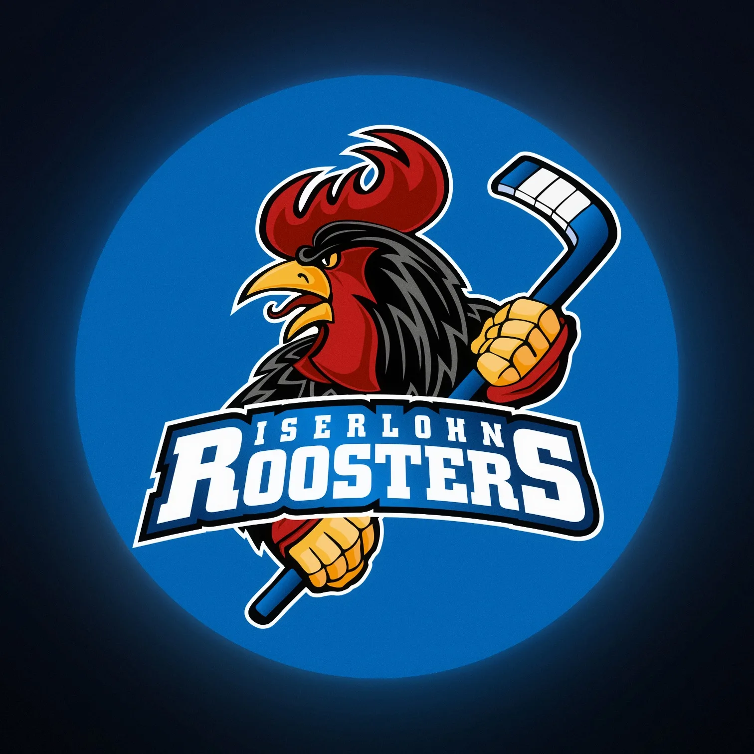 DEL Iserlohn Roosters LED-Leuchte II