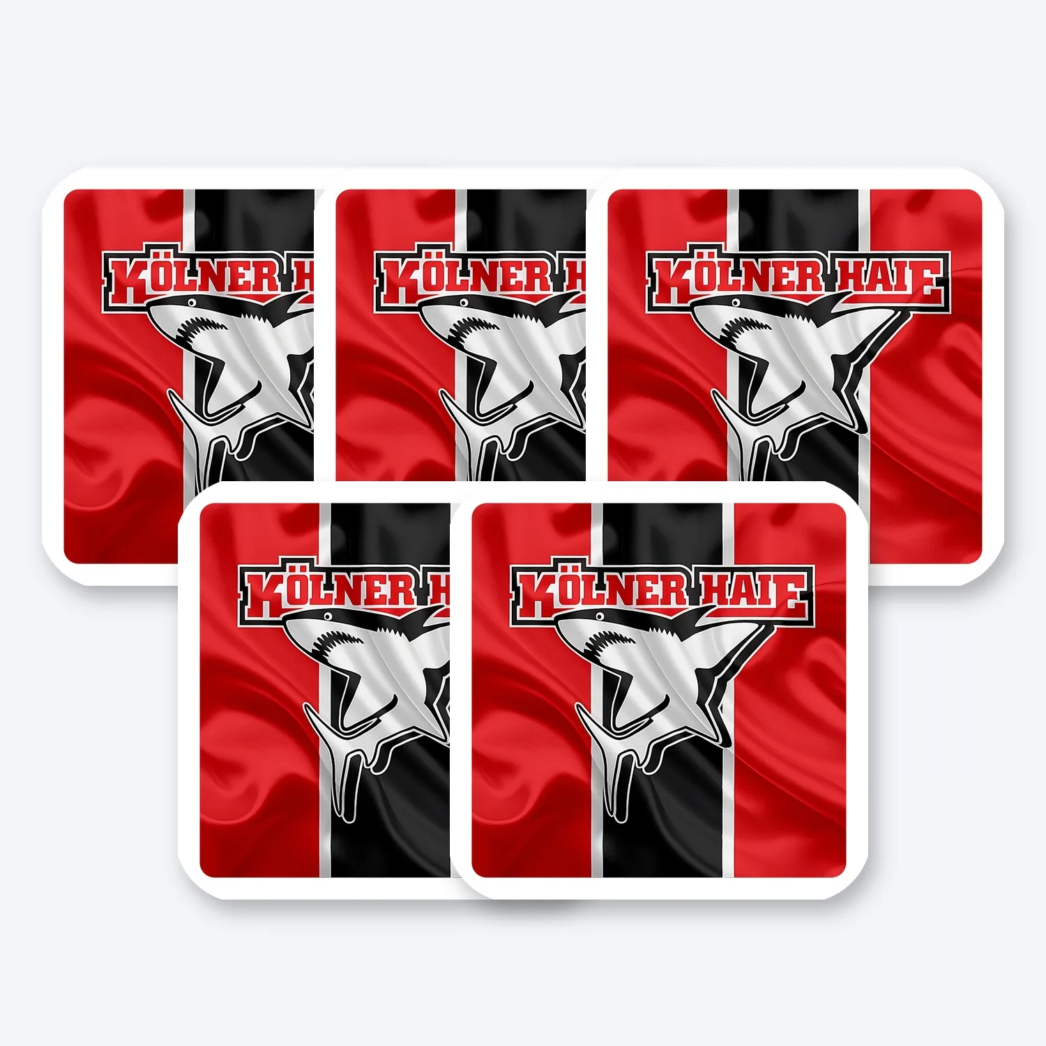 DEL Kölner Haie Aufkleber Set II