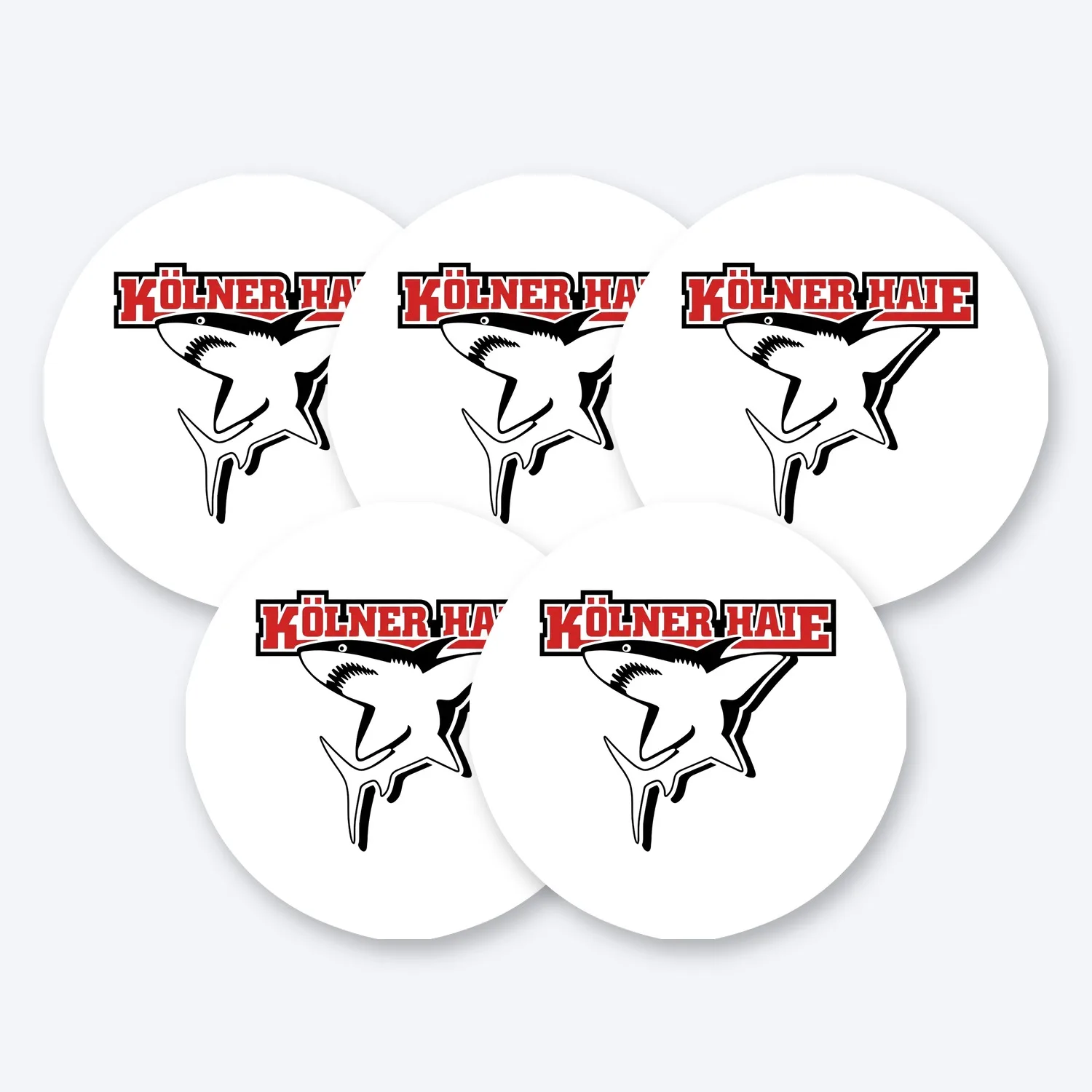 DEL Kölner Haie Aufkleber Set III