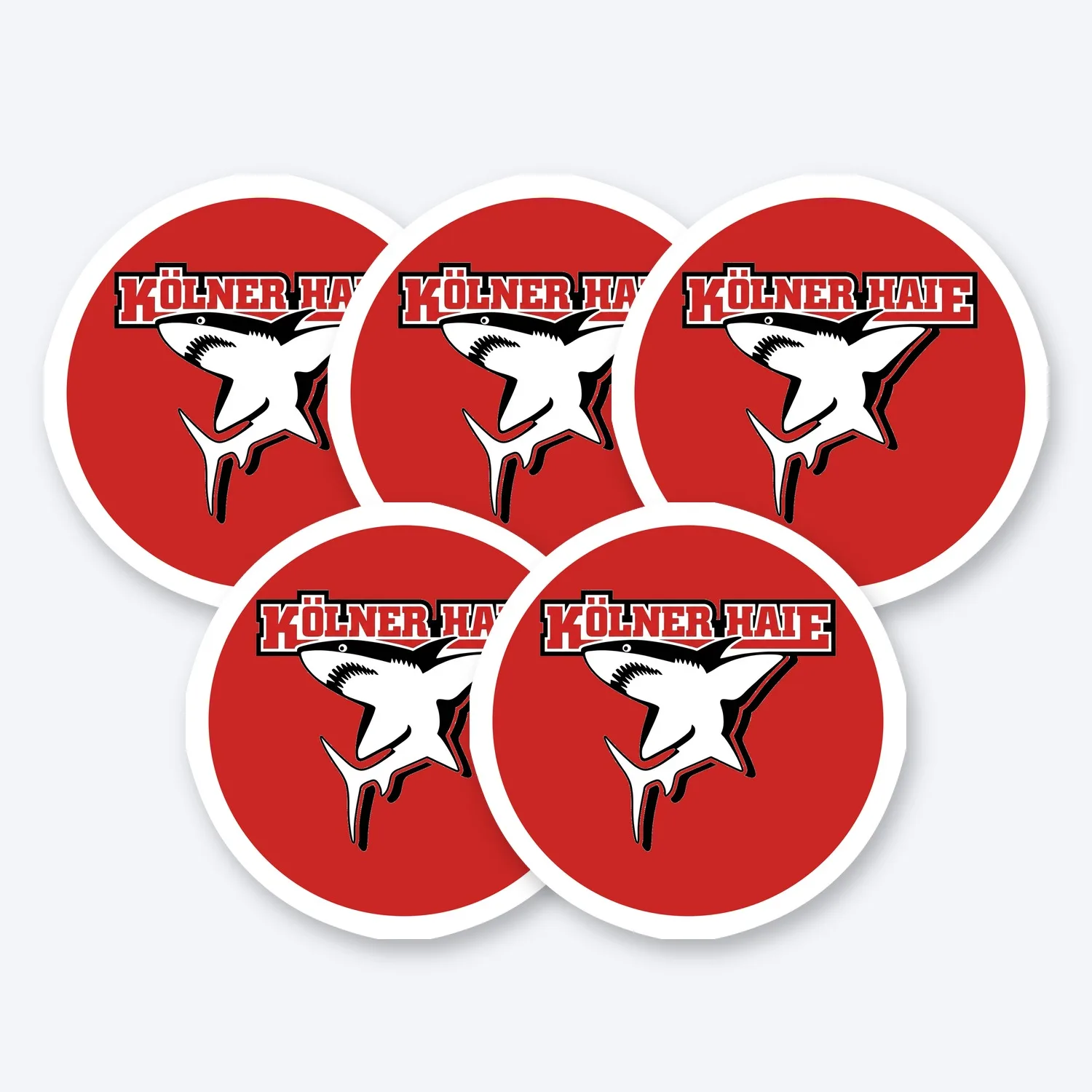 DEL Kölner Haie Aufkleber Set IV