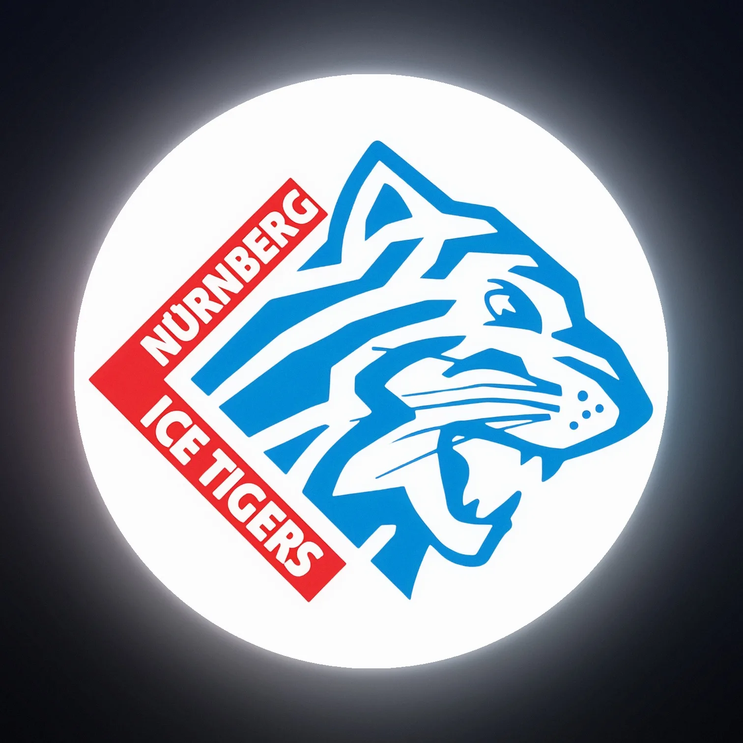 DEL Nürnberg Ice Tigers LED-Leuchte