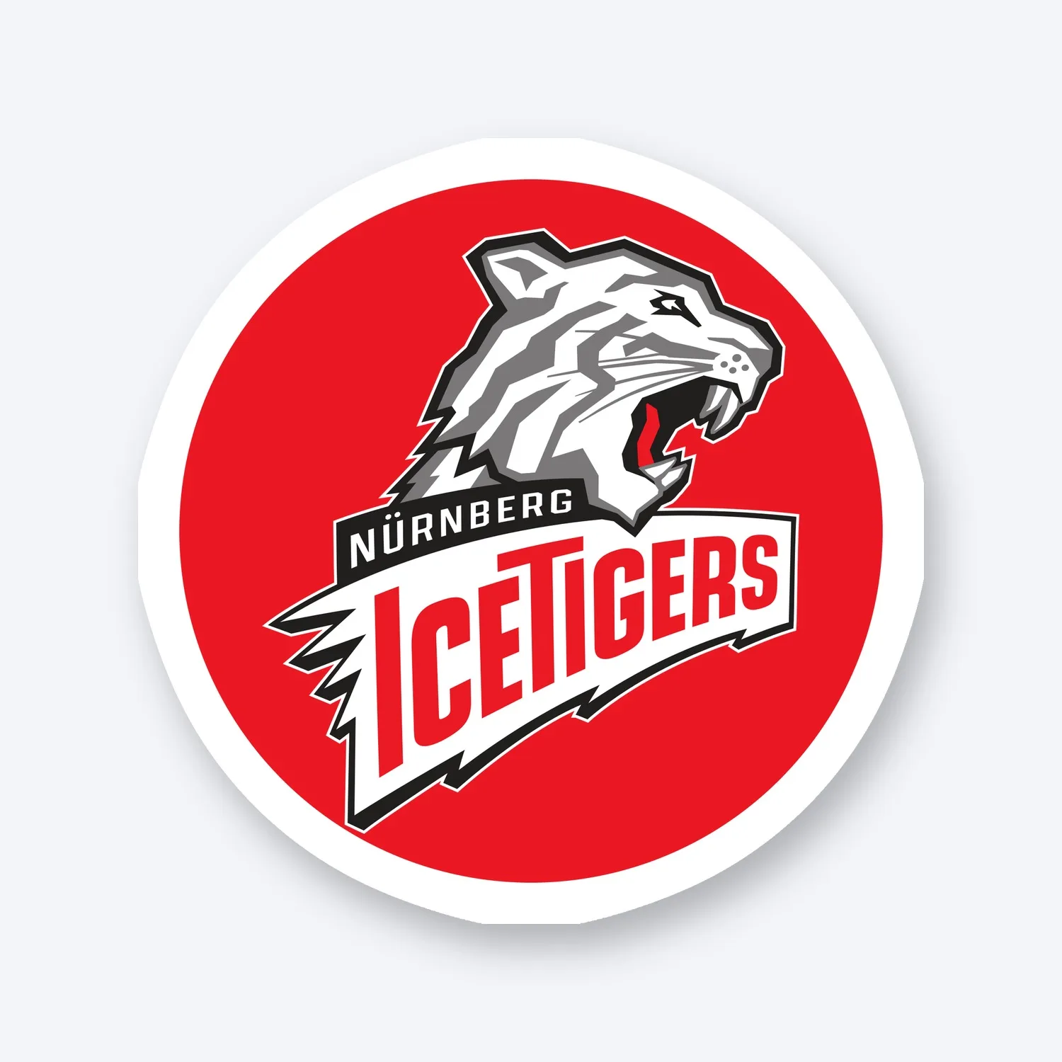 DEL Nürnberg IceTigers Aufkleber Set