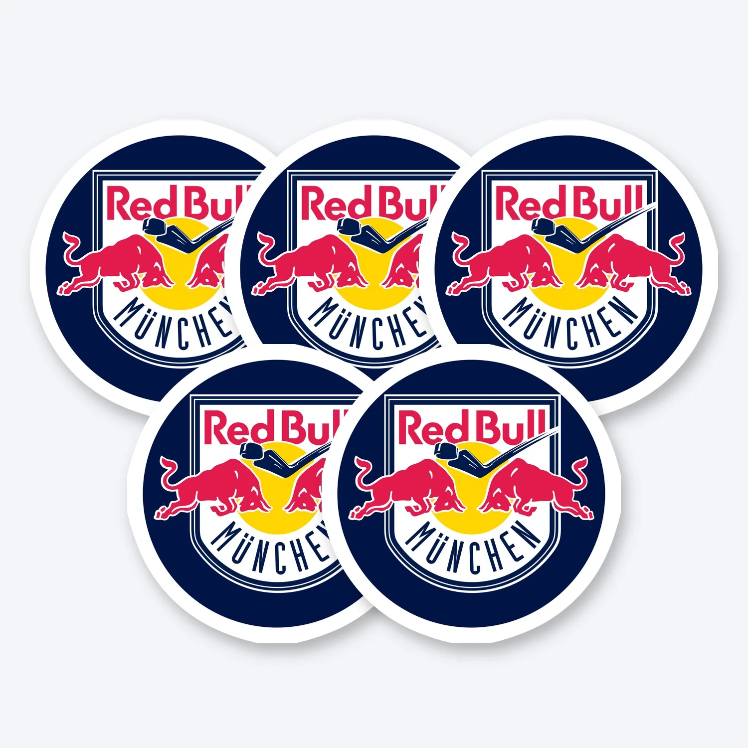 DEL Red Bull München Aufkleber Set