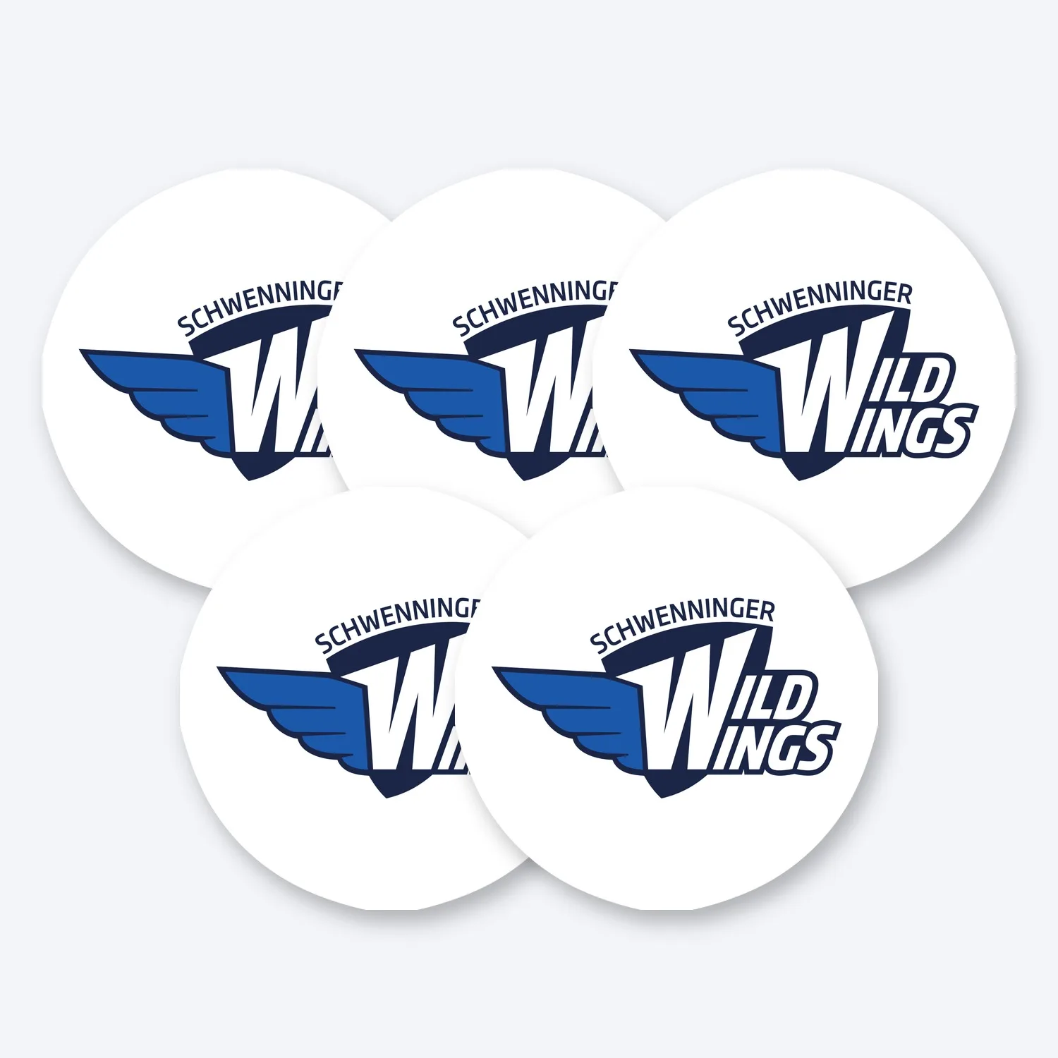 DEL Schwenninger Wild Wings Aufkleber Set