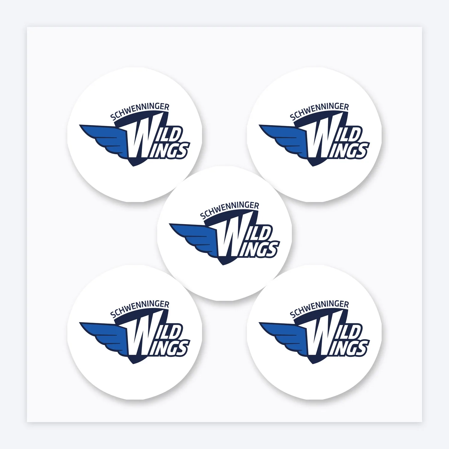 DEL Schwenninger Wild Wings Aufkleber Set