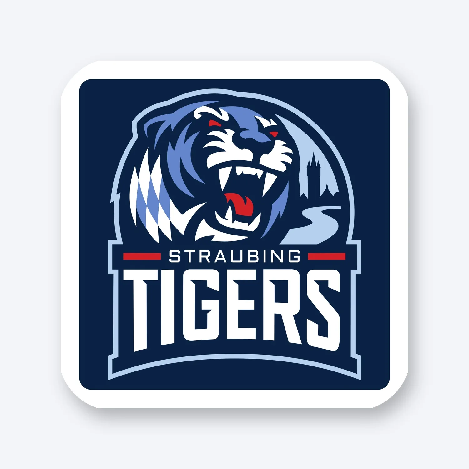 DEL Straubing Tigers Aufkleber Set II