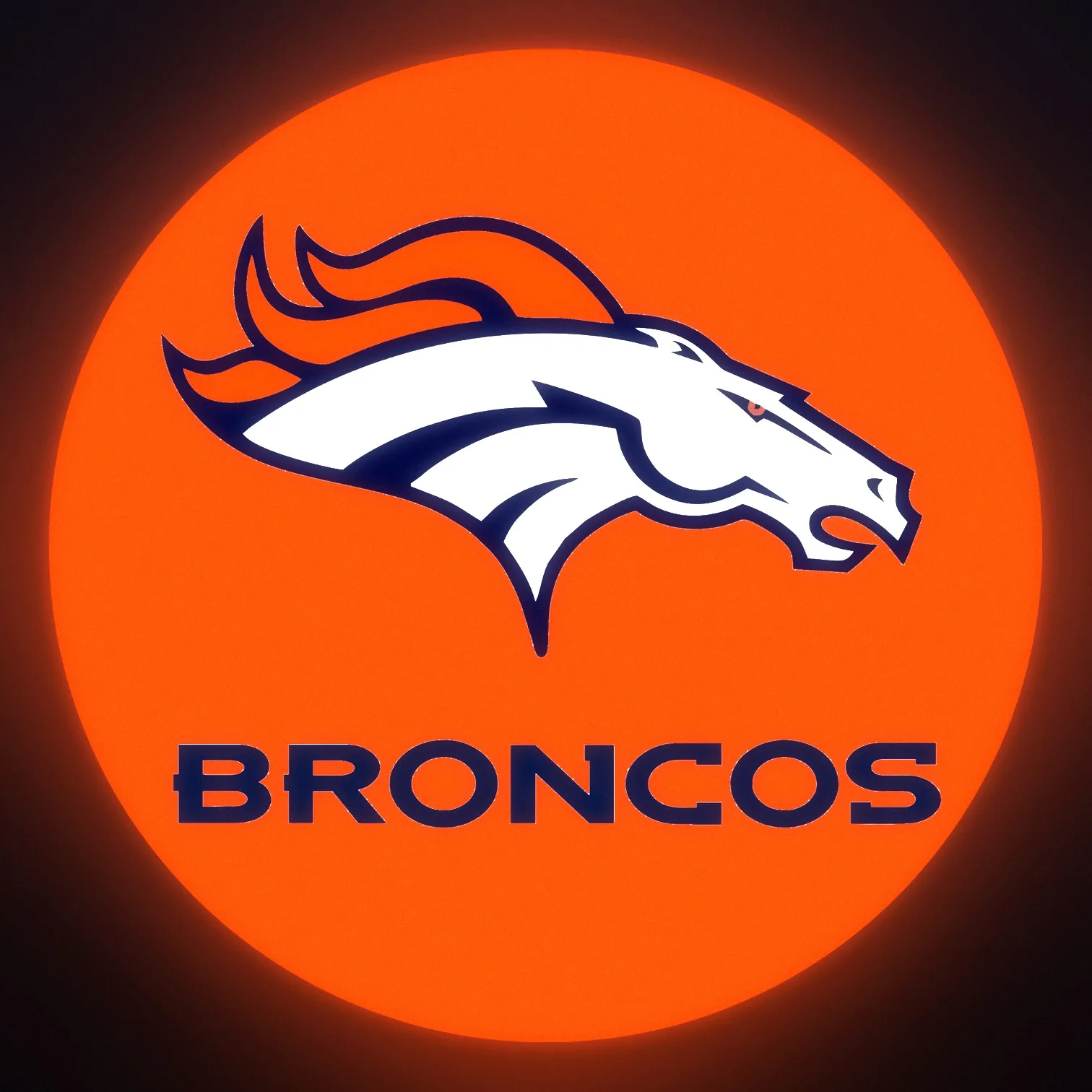 Denver Broncos LED-Leuchte