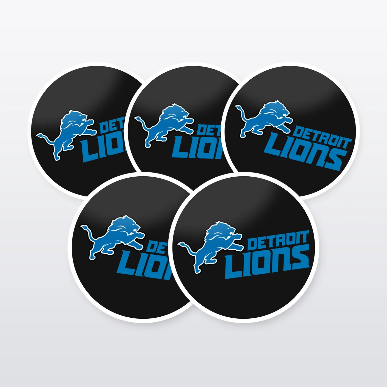 Detroit Lions Aufkleber Set I