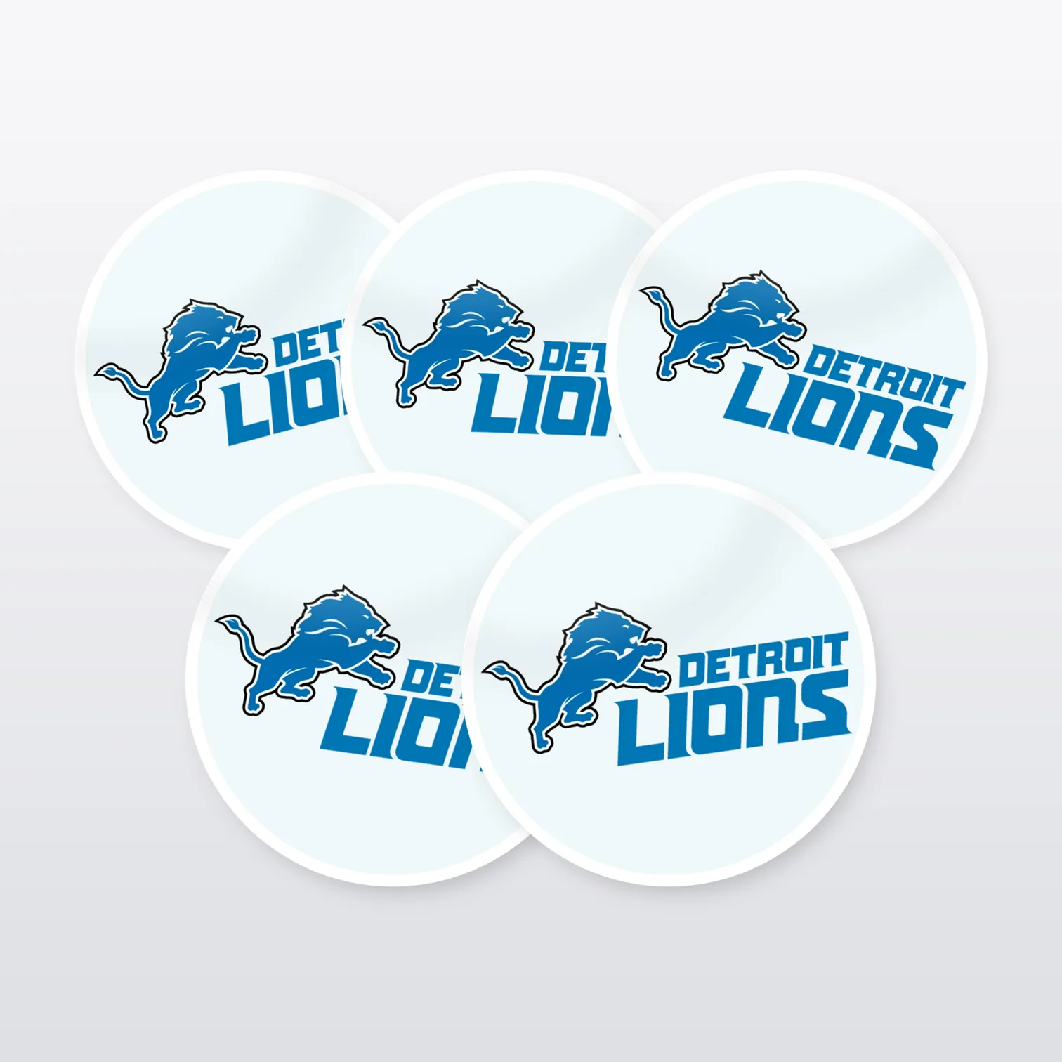 Detroit Lions Aufkleber Set II
