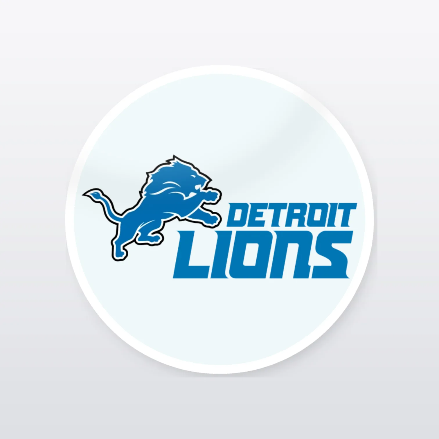 Detroit Lions Aufkleber Set II