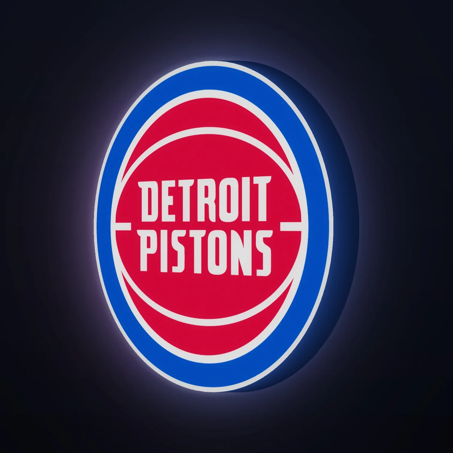Detroit Pistons NBA LED-Leuchte I