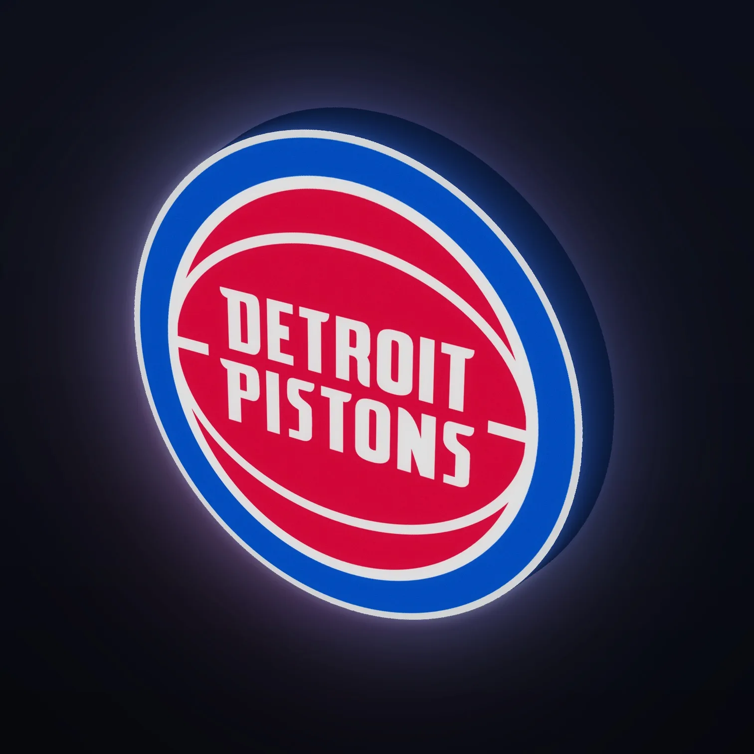 Detroit Pistons NBA LED-Leuchte I