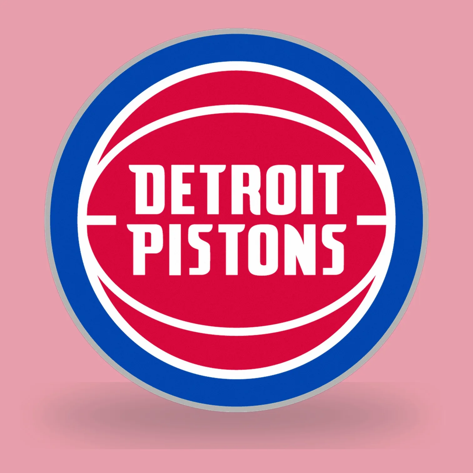 Detroit Pistons NBA LED-Leuchte I