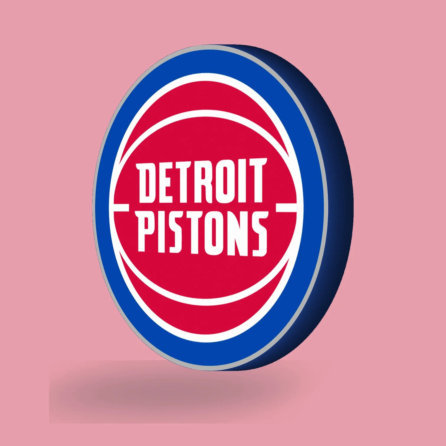 Detroit Pistons NBA LED-Leuchte I